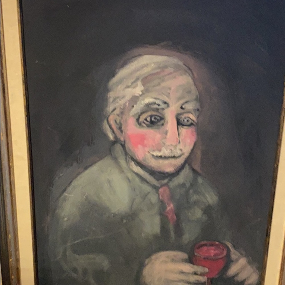 TWO framed paintings